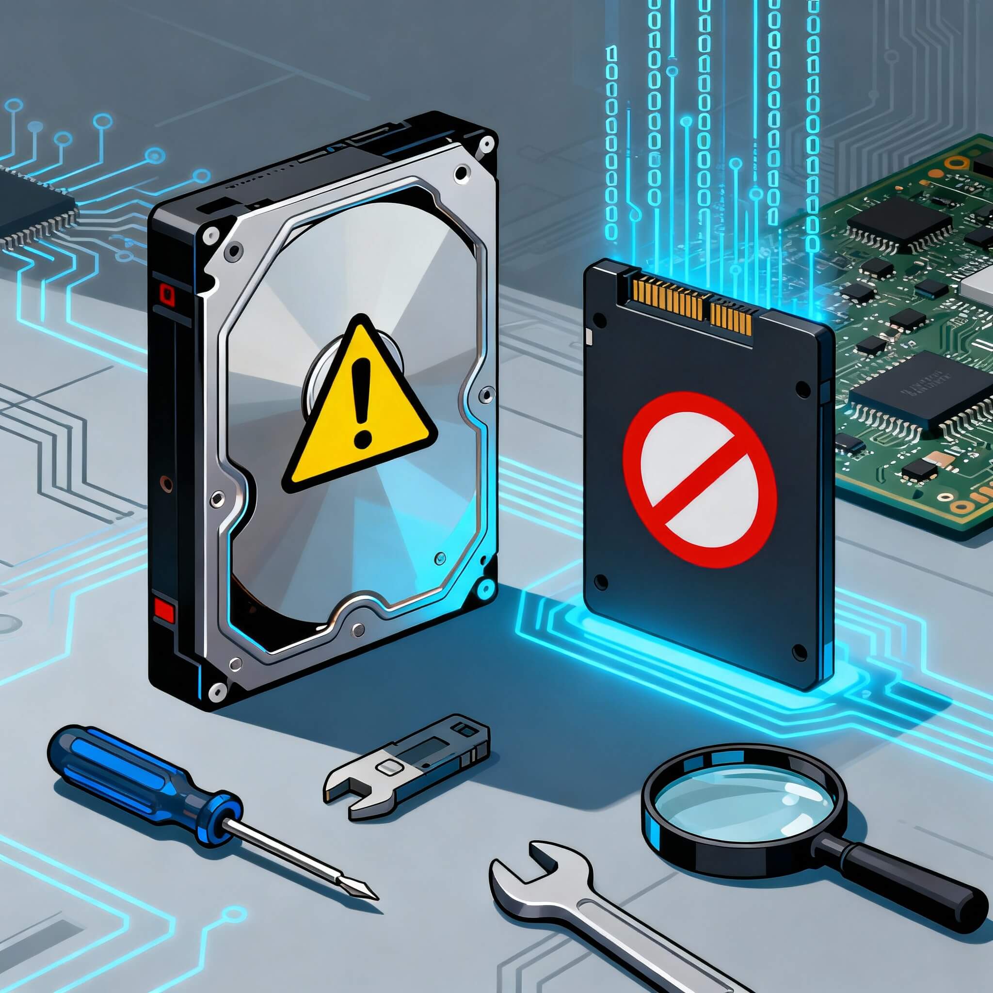 Hard Drive or SSD Problems Step-by-Step Solutions