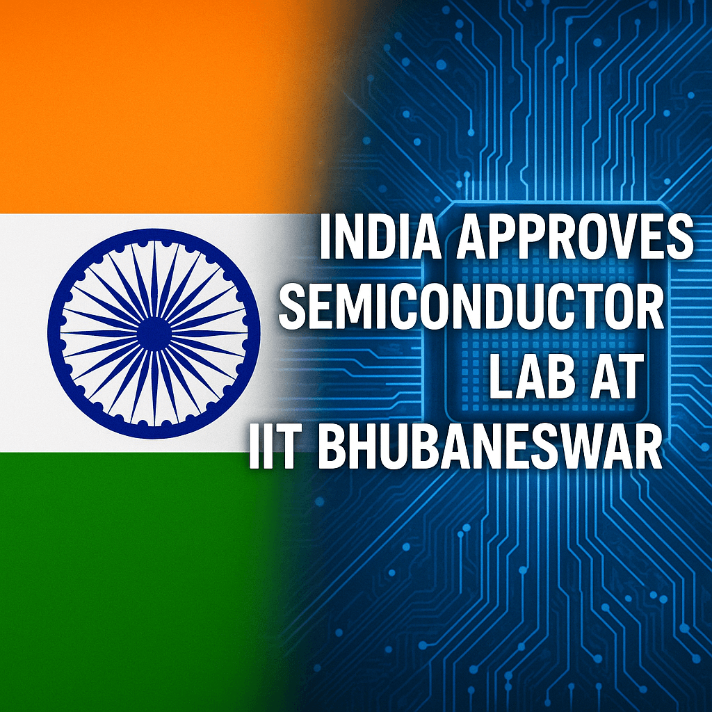 India Approves Semiconductor Lab at IIT Bhubaneswar