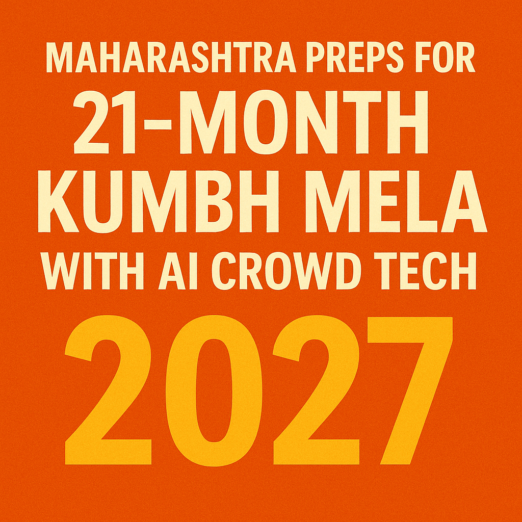 Maharashtra preps for 21-month Kumbh Mela with AI crowd tech